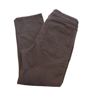 Weatherproof Vintage Men's Pants Relaxed Fit Stretch Charcoal Size 36x29‎